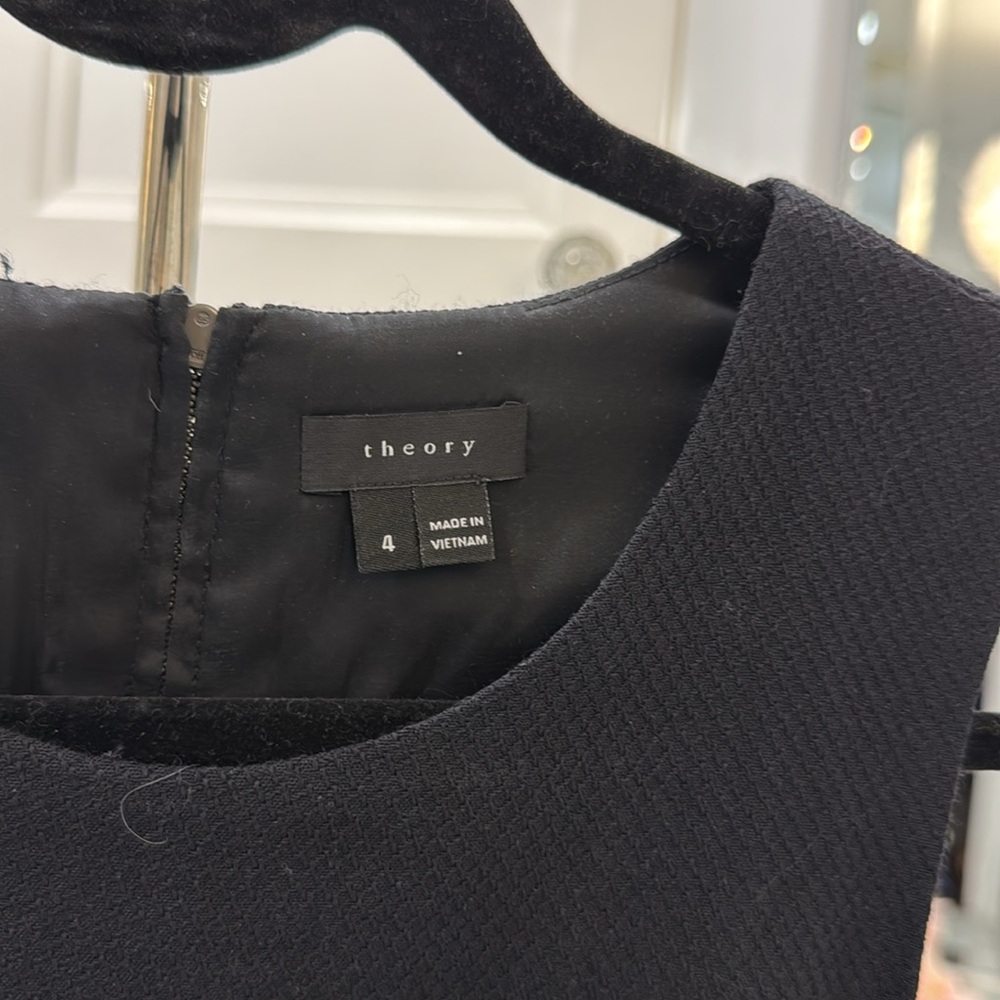 Theory black little dress